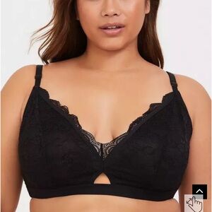 Torrid | Unlined Lace Keyhole Bralette
